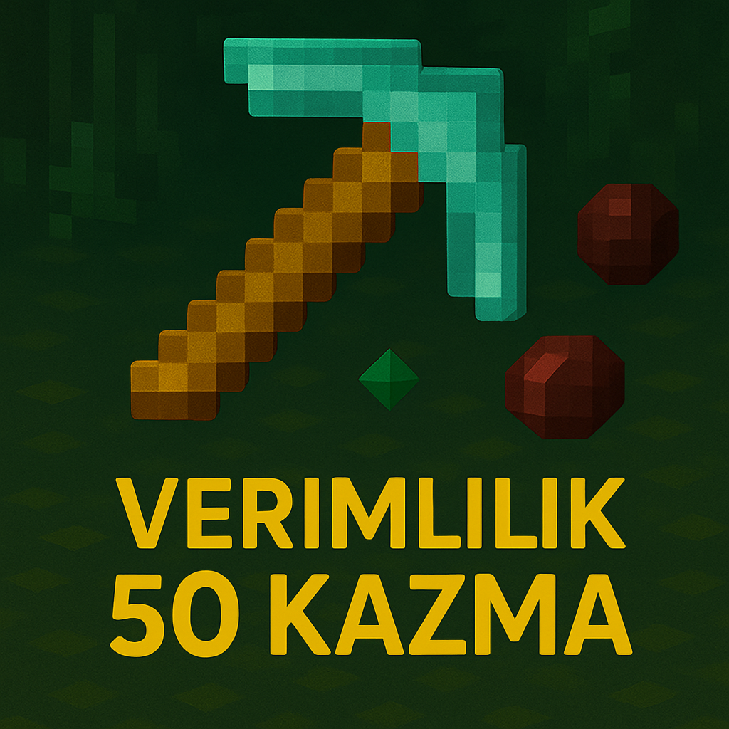 VERİMLİLİK 50 KAZMA